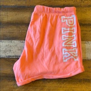 VS Pink Coral Shorts
